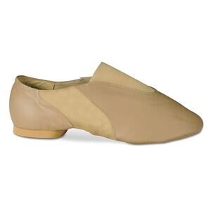 Dance Tan Jazz Shoes Danshuz Big Kid 4M Slip On Leather